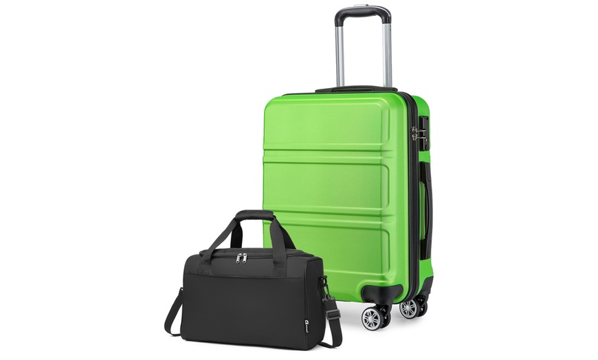 Image 6: KONO 20 Inch ABS Cabin Suitcase and Travel Bag Hand Luggage