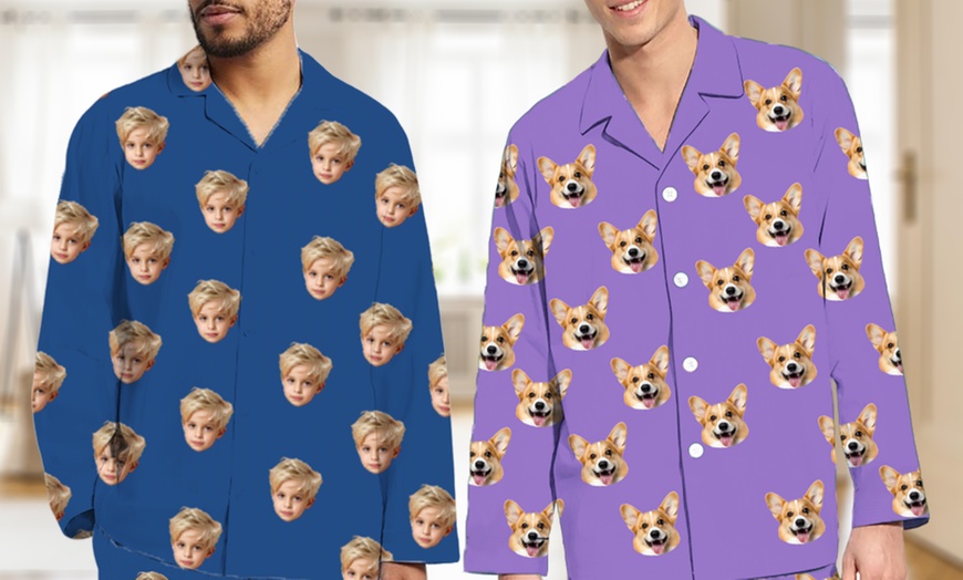 Image 8: Full or Half Set of Custom Pajamas from Justyling