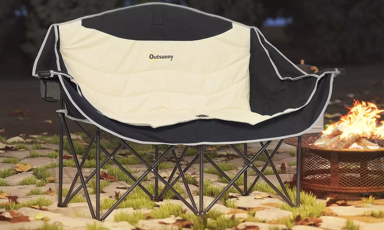 Outsunny Double Camping Chair