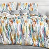 Image 5: Reversible Easy Care Printed Duvet Set in Various Styles