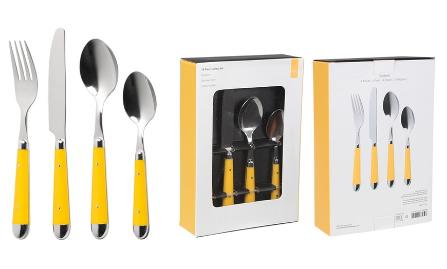 Image 9: Brasserie 16-Piece Cutlery Set