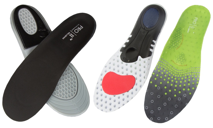 Image 1: Shock-Absorbing Sports Insoles