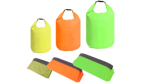 Borsa impermeabile con chiusura ermetica disponibile in 3 colori e capacità