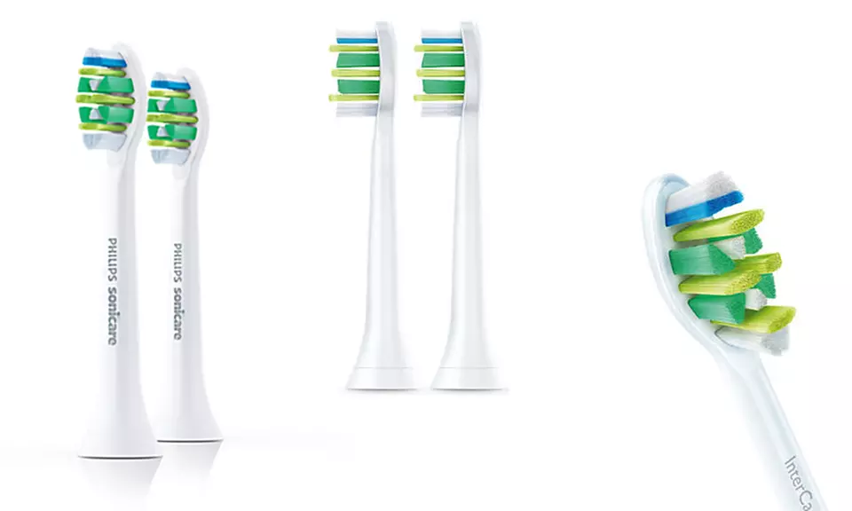 Pack de 2 têtes de rechange pour brosse à dents Sonic Philips HX9002/26 - Primary Image