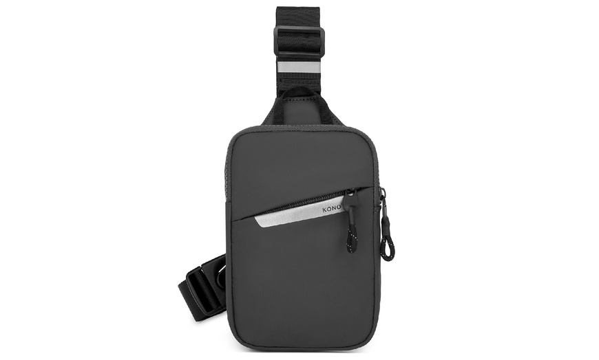 Image 22: Men's Lightweight Dalily Crossbody Bag 