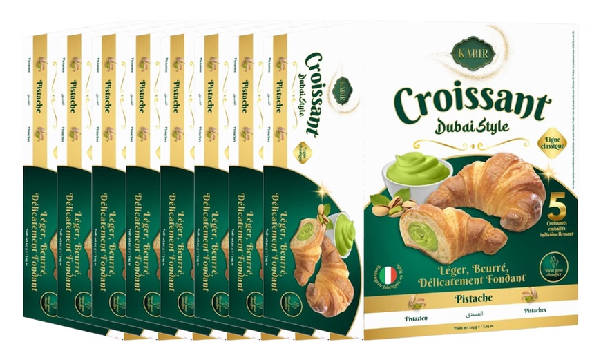 Image 16: Paquete de 5 croissants estilo Dubai con sabor a elegir de Kabir-BNL