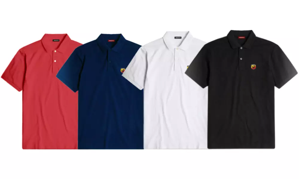 Polo Abarth unisex in 100% cotone