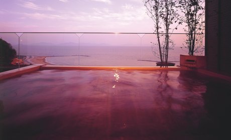 愛知/西浦温泉　最上階の展望露天から海を一望/1泊2食
