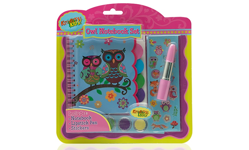 Image 3: Kandy Toys Owl Stationery Bundle