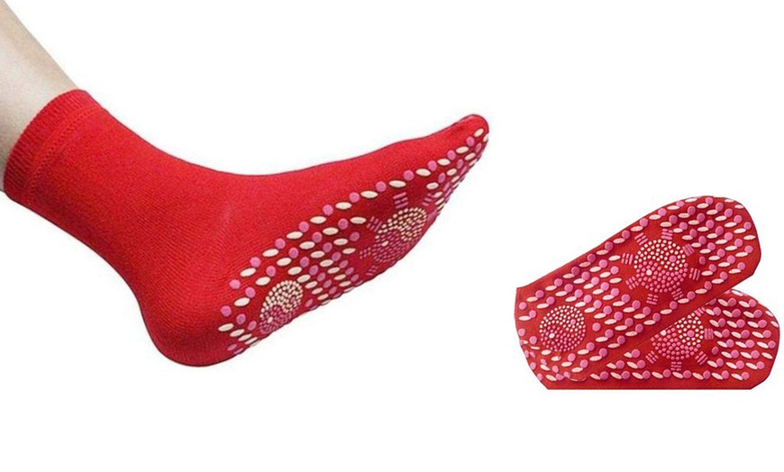 Image 3: Self-Heating Socks