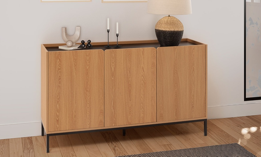 Image 8: Credenza "Curva" a 3 ante