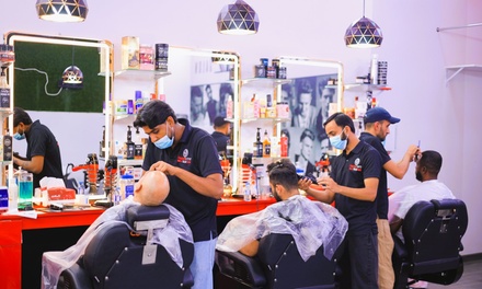 Haircut, Hair Wash, Blow-Dry & Beard Shave - Stylish Cut Salon