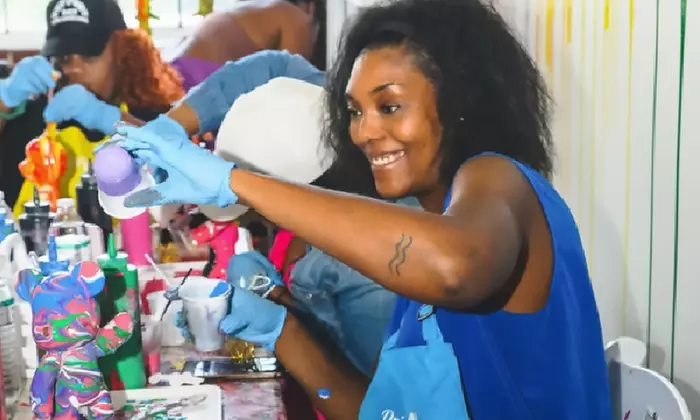 Design a Lil or Big Drip Bear with BYOB for 1 or 2 People