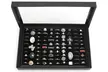 100 Slots Ring Jewelry Organizer Display Case with Lid - Second Medium
