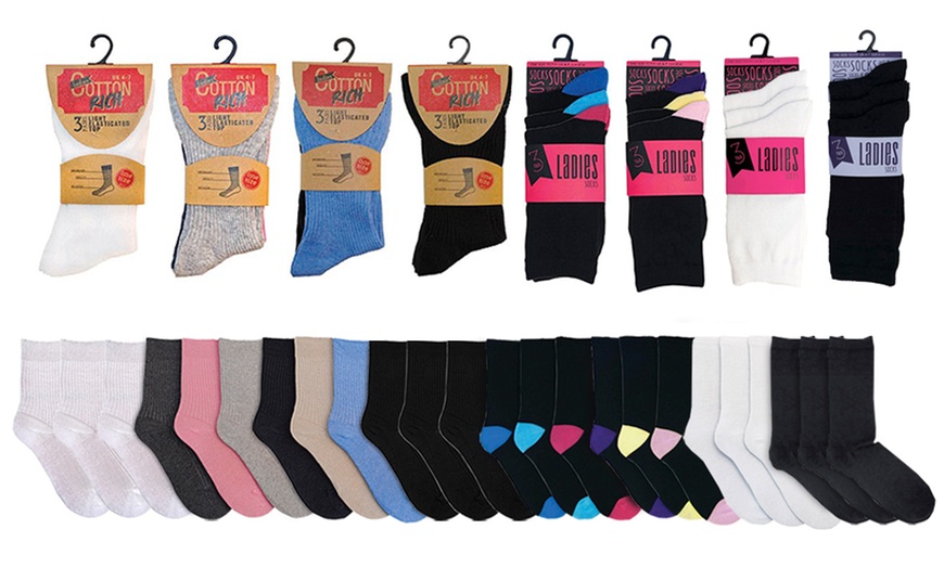 Image 1: Women's Assorted Socks