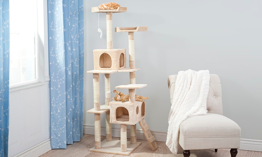 Petmaker Sleep & Play Cat Trees | Groupon