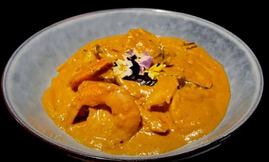 Image 3: Three Course Indian Feast with a Glass of Wine for Up To Six People!