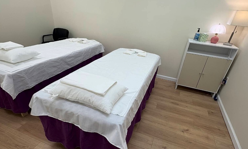 Image 2: Swedish or Deep Tissue Massage (Solo or Couples Massage) w/ Hot Stones