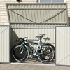 Image 4: Heavy Duty Steel Bicycle Storage Shed
