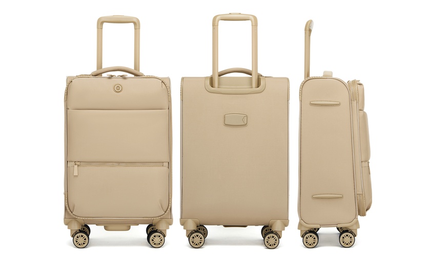 Image 14: Leichter Softshell-Reisekoffer 20 Zoll