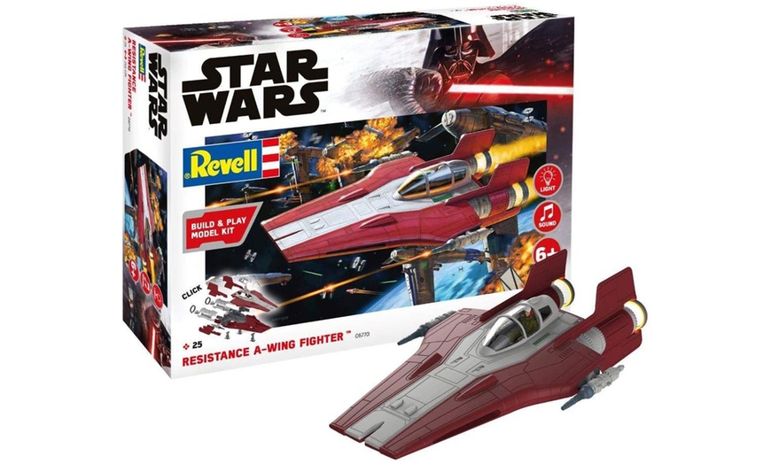 Image 1: Star Wars Resistance A-Wing Fighter, Revell Plastic Model kit