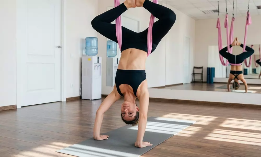 Aerial Yoga & Sound Bath Classes – Experience Serenity