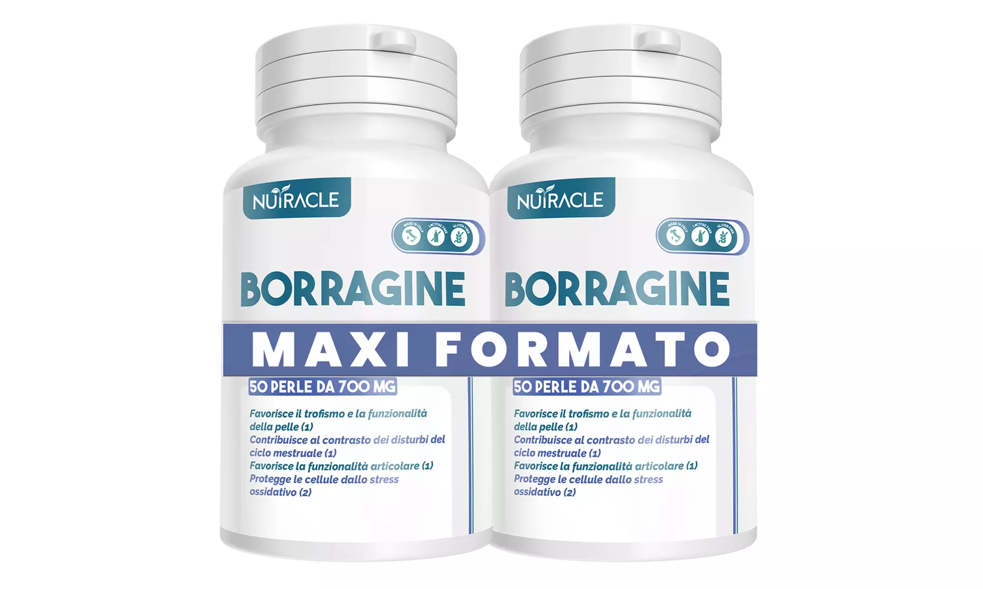 Fino a 320 compresse di integratori per la pelle Nutracle