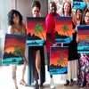 Image 7: Host a Private "Paint and Sip" Party at Home or a Local Venue