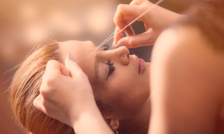 One Eyebrow Threading and Tinting Session - She Hairdressing