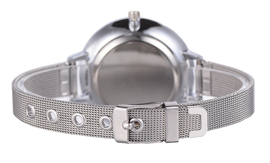 Image 12: Women's Mesh Strap Watch