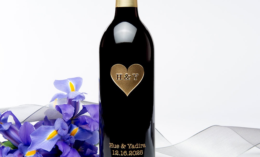 Image 8: Personalized Wedding Gifts & Favors - Custom Etched Wine