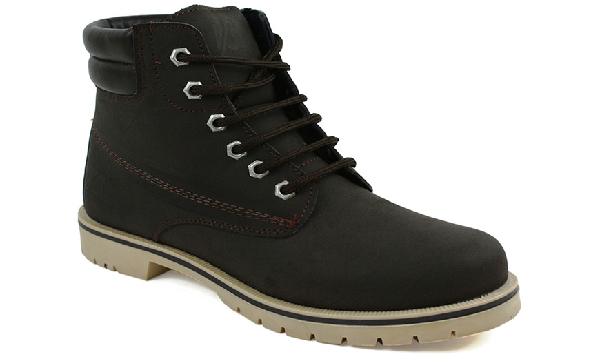 Image 10: Men's Lace-Up Ankle Boots