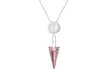 Ah!Jewellery Collier en argent pendentif avec des cristaux Swarovski® - Image 3