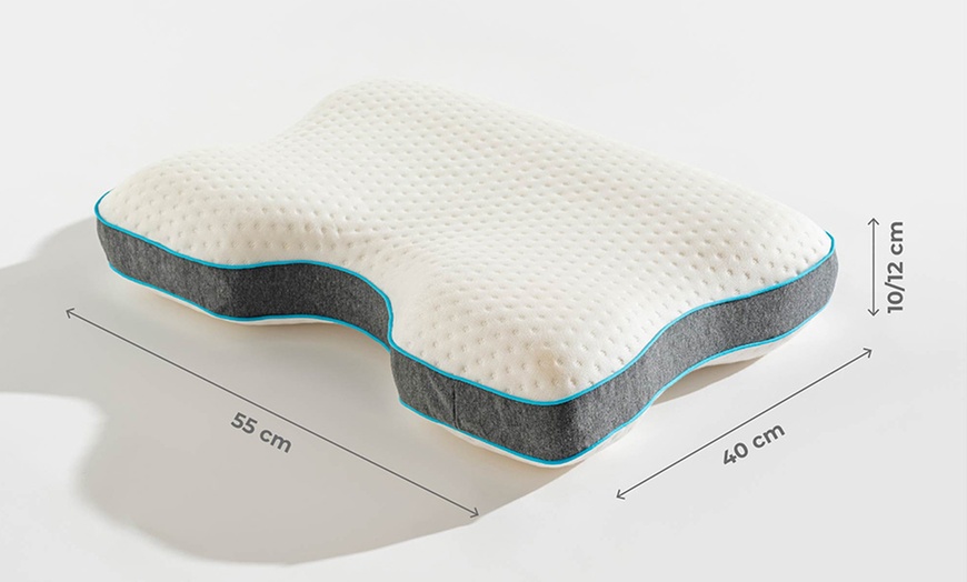 Image 8: Cuscino Serenity in memory foam antirussamento