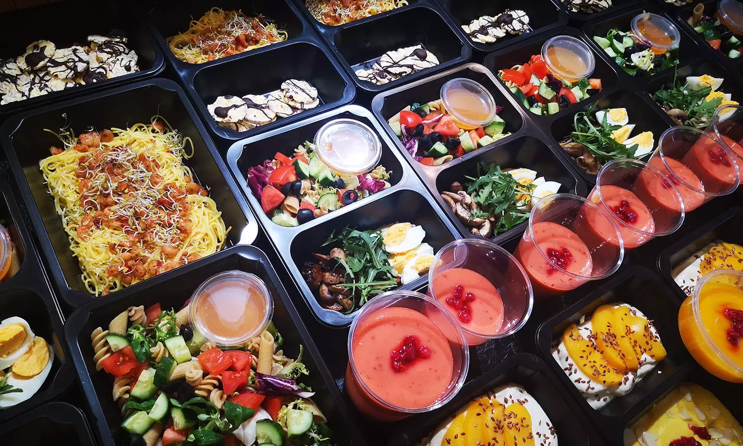 Catering 1000-1800 kcal z dostawą na 3 dni za 129,99 zł i więcej opcji z firmą FitBOX (do -34%) - Primary Image