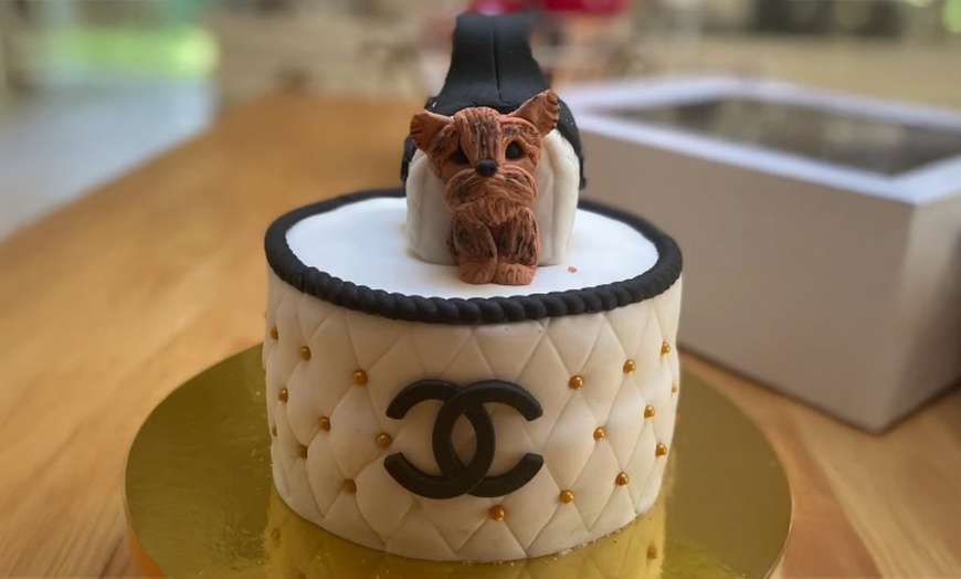 Image 1: $5 off Dozen Cupcakes or $15 Off Any Custom Cake 