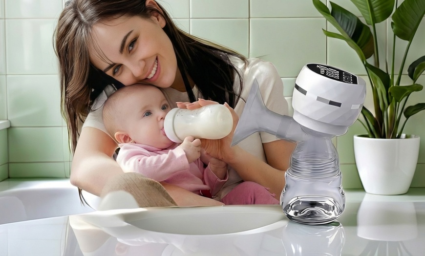 Image 5: Tiralatte elettrico con biberon 180 ml
