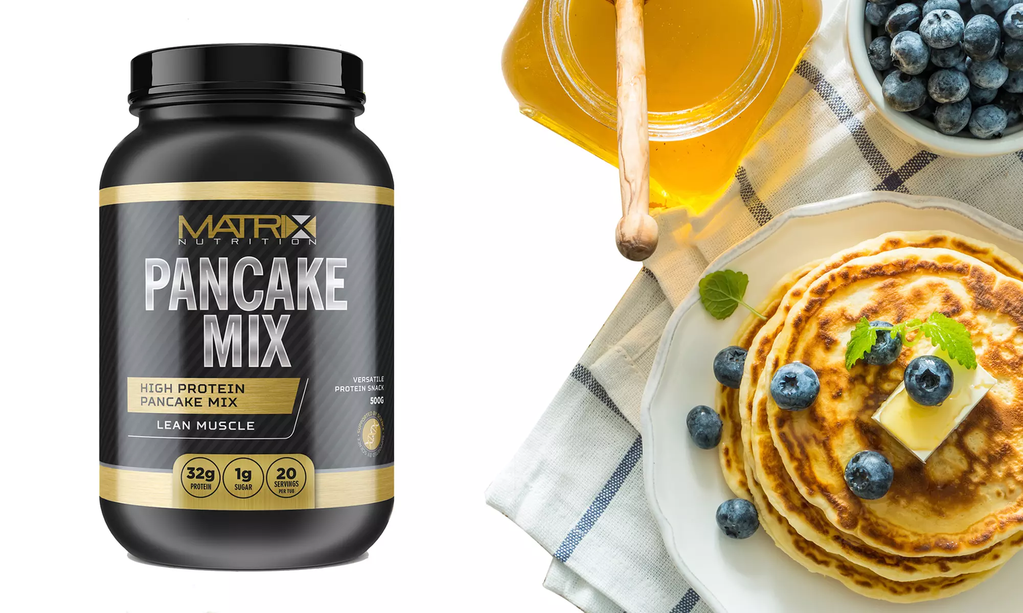 Matrix : réparation pour Pancakes protéinés 500g - Primary Image