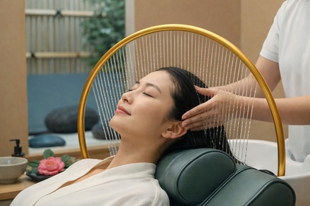 60 Minute Japanese Head Spa Treatment with Head & Scalp Treatment - Pure BeYoutiful Med Spa
