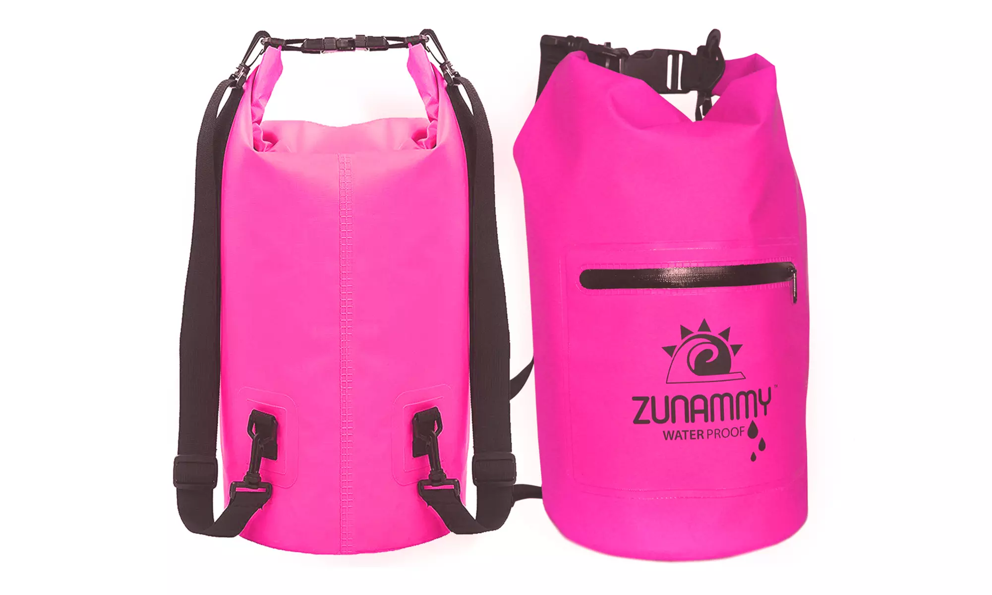 Waterproof Floating Duffel Dry Bag with Shoulder Strap and Zipper