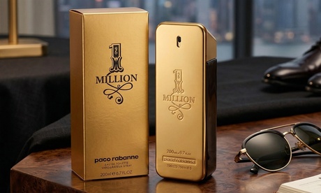Groupon Men's Rgb Paco Rabanne 1 One Million For Eau De Toilette Spray 6.7 Oz / 200 Ml