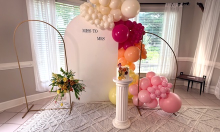 Two Balloon Columns - Enzo event planner