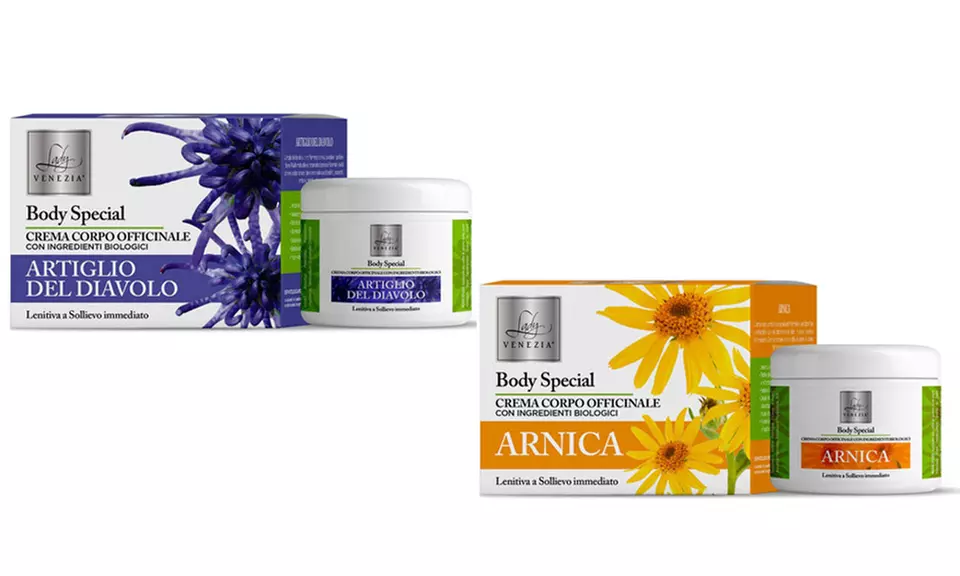 2 confezioni di crema corpo