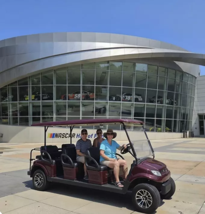 Charlotte's History, Delivered in Style: The Deluxe Cart Tour