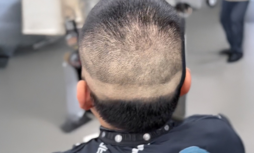 Image 4: Get One, Two, or Three Men's Haircut with Shave and Hot Towel