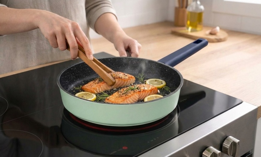 Image 27: Cocotte avec couvercle, batterie de cuisine de 6 ou 13 pièces