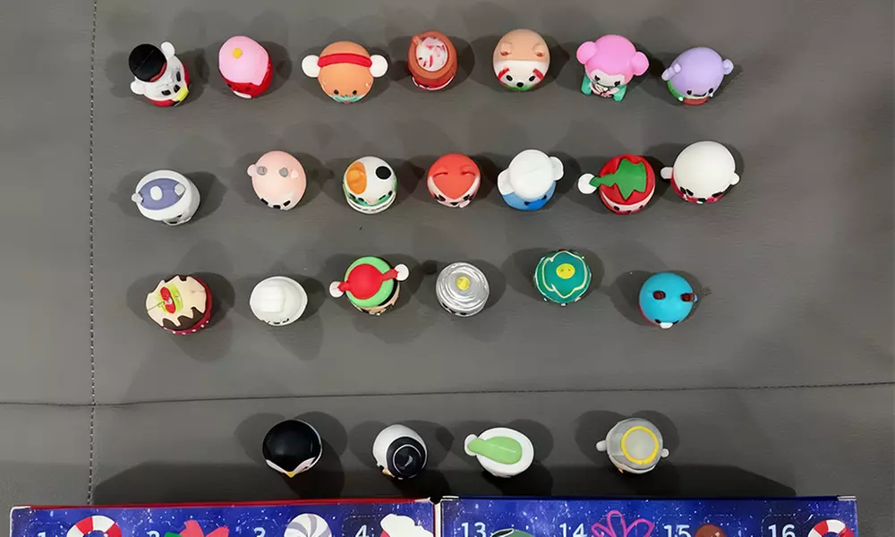 Cartoon-Inspired Ornament Countdown Calendar