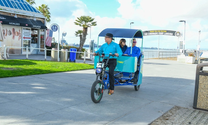 Image 2: Explore Coronado on a Pedicab Tour for Up to 6 People