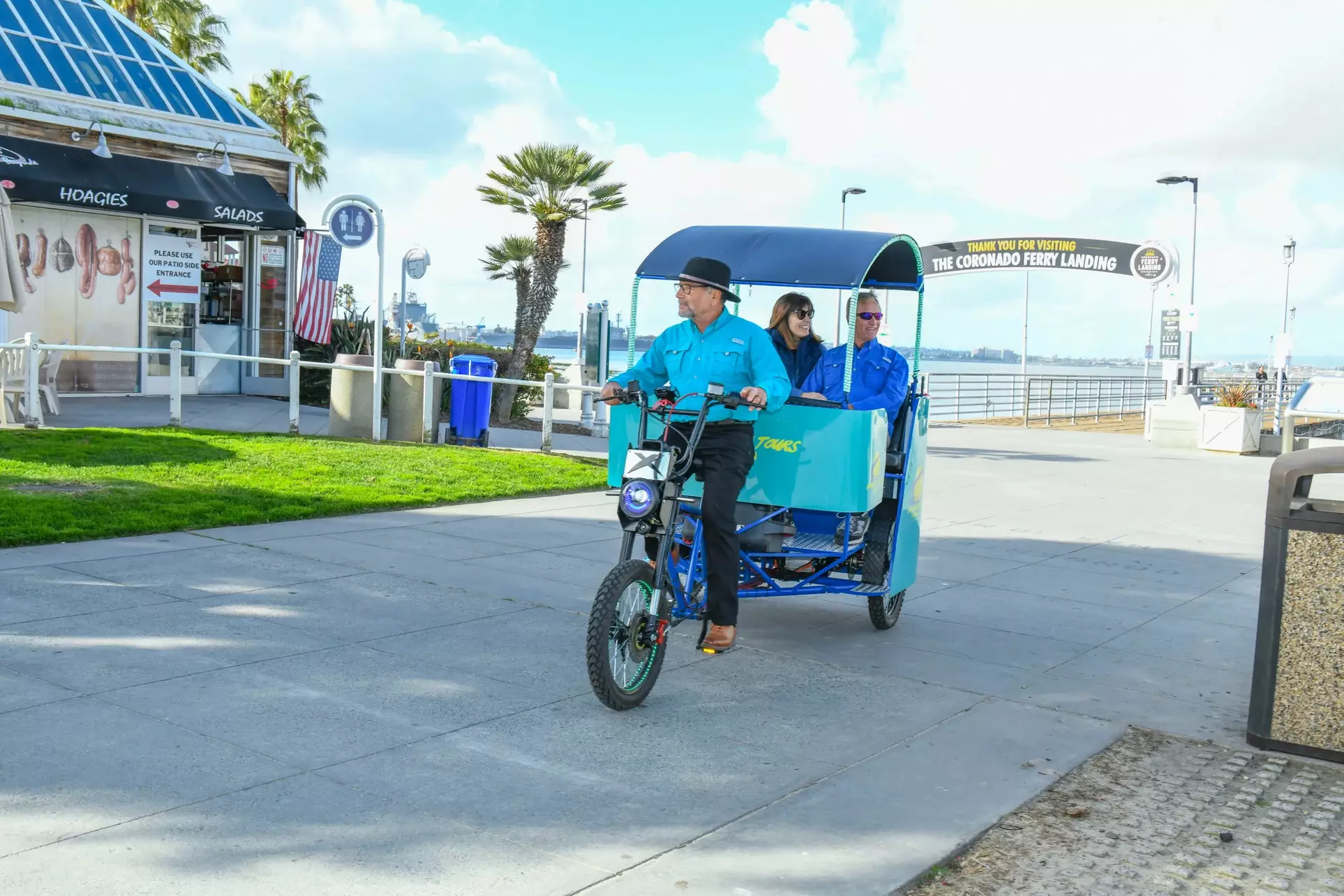 Explore Coronado on a Pedicab Tour for Up to 6 People