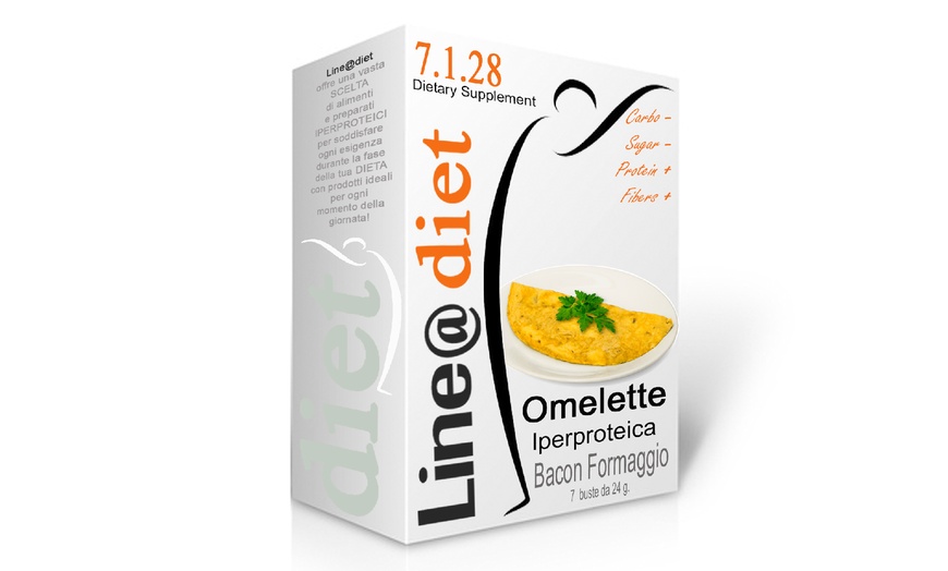 Image 22: Line@diet Keto Cremesuppen und Omeletts (bis zu 99,07€/1kg)